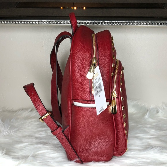 Michael Kors Abbey MD frame out studded backpack - Picture 4 of 8